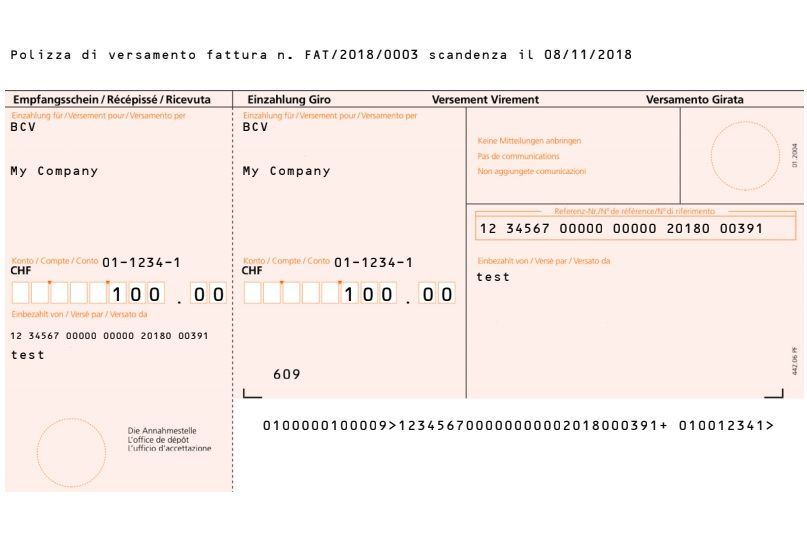 Odoo • Immagine e testo